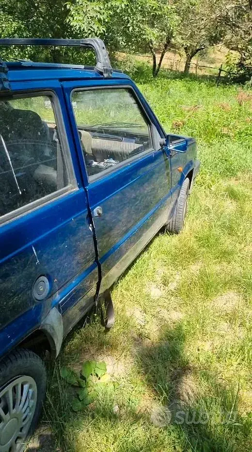 Usata Fiat Panda 39 CV (28 kW) 2000 Bluazzurro Utilitaria