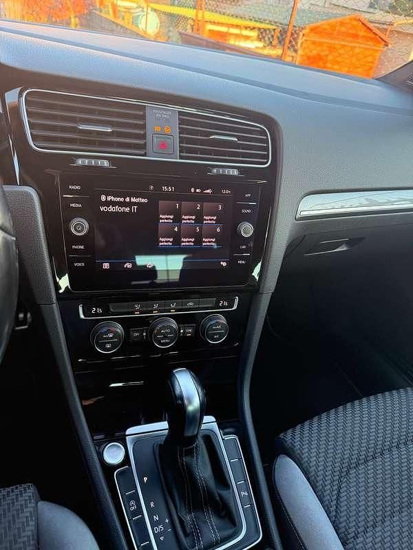 Usata VW Golf VII Sportline 150 CV (110 kW) 2019 Blu/azzurro Berlina