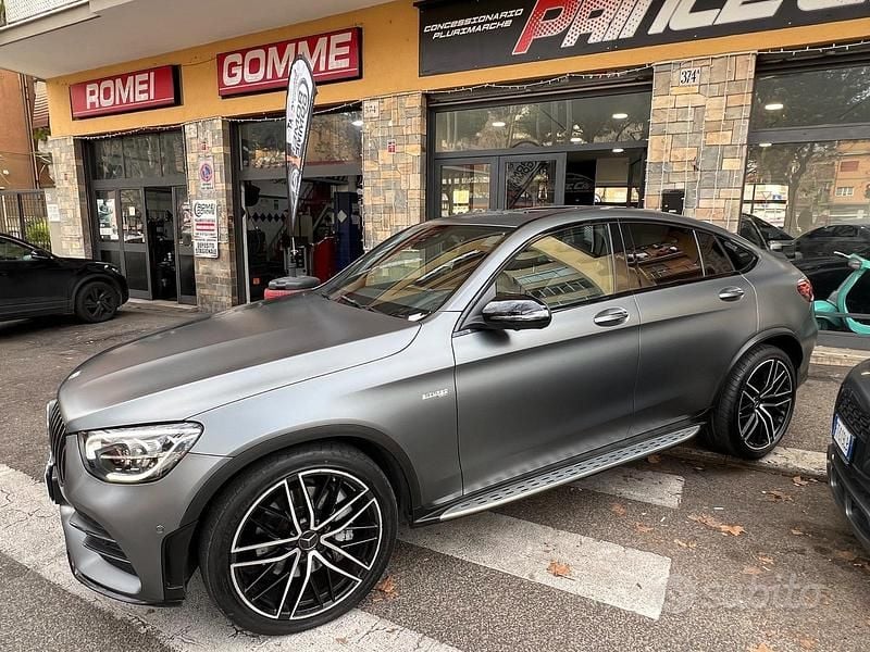 Usata Mercedes GLC43 AMG AMG 390 CV (286 kW) 2022 Grigio Coupé