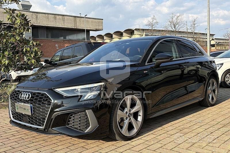 Usata Audi A3 Sportback S-Line 150 CV (110 kW) 2024 Nero Utilitaria