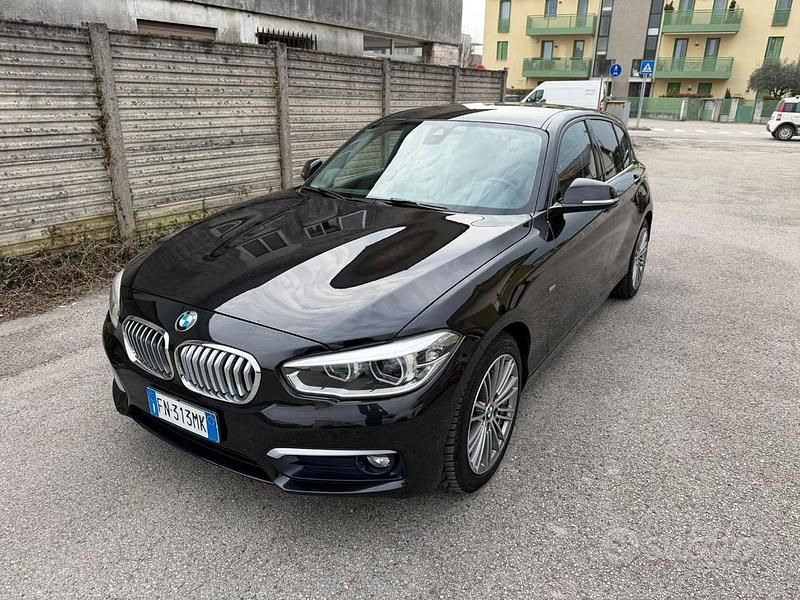 Usata BMW 116 Efficient Dynamics 116 CV (85 kW) 2018 Nero Utilitaria