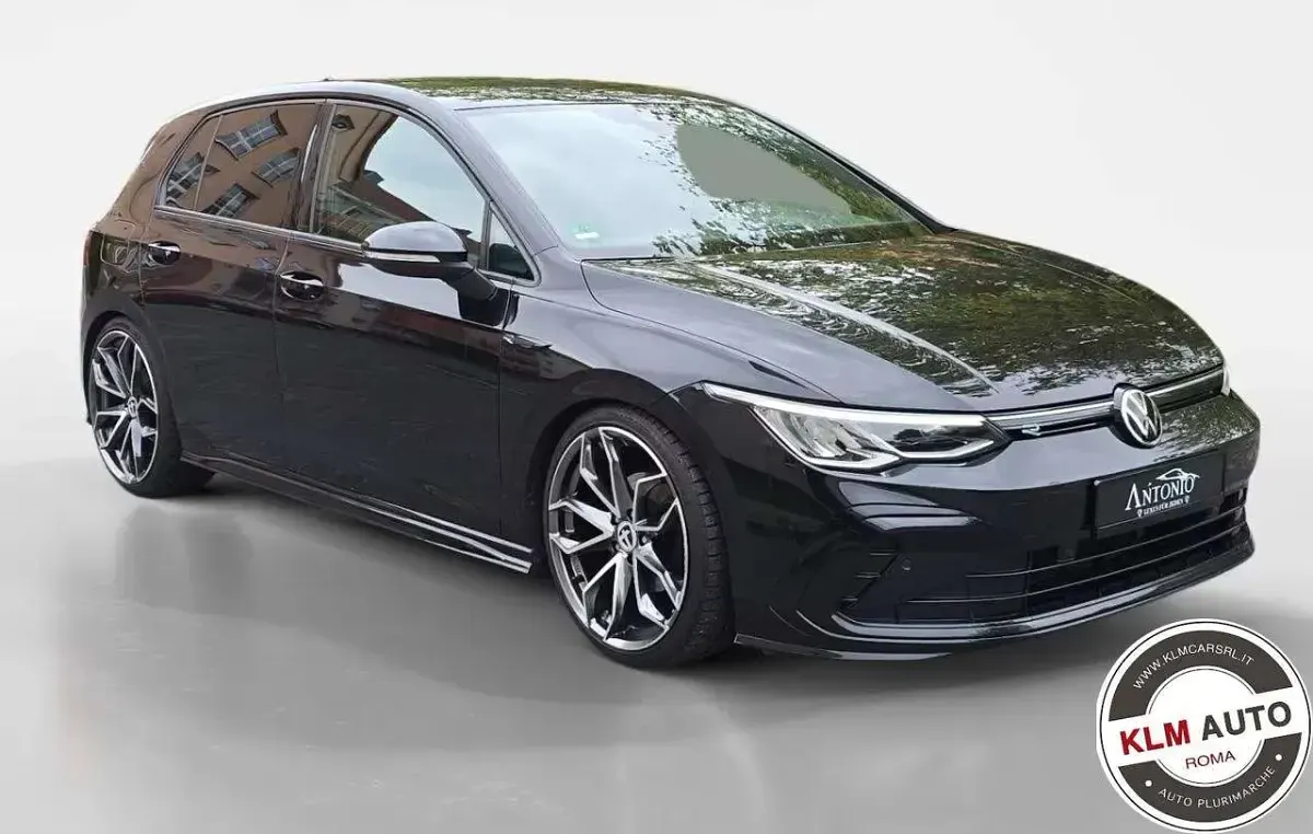 Usata VW Golf VII R-line 150 CV (110 kW) 2020 Nero Berlina