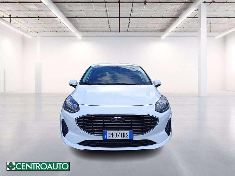 Usata Ford Fiesta Titanium 75 CV (55 kW) 2022 Bianco pastello Utilitaria