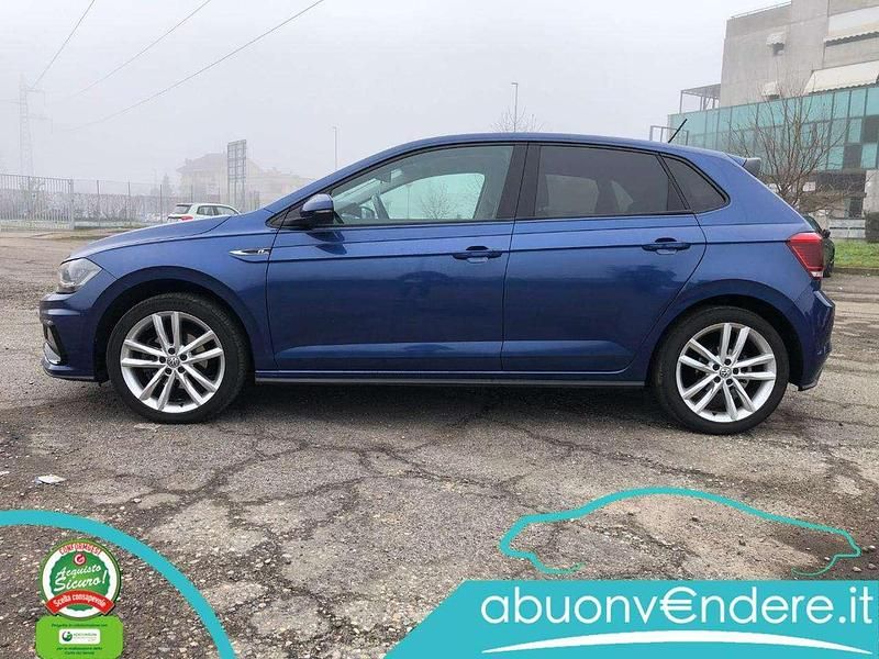 Usata VW Polo Highline 116 CV (85 kW) 2018 Blu Berlina
