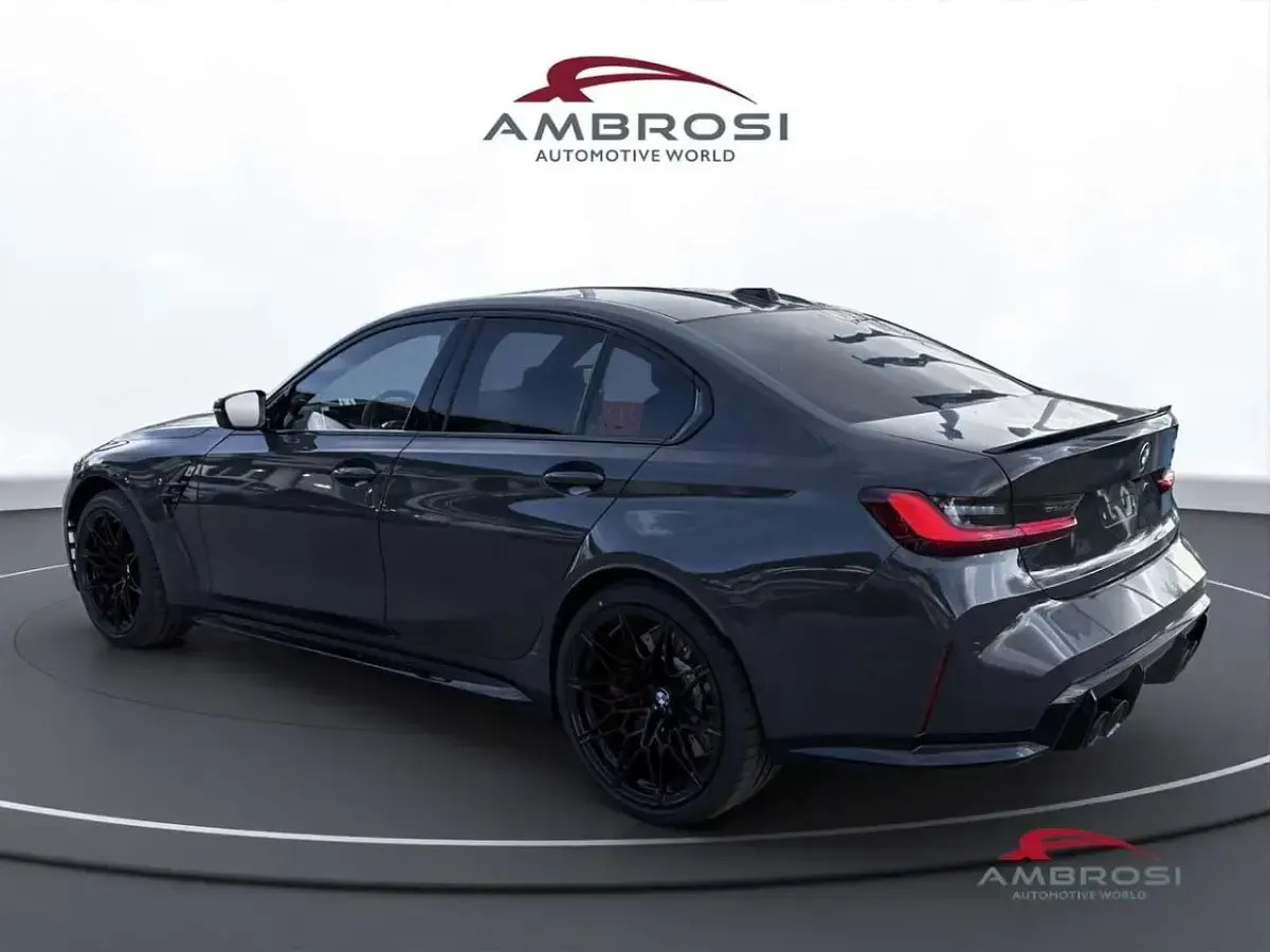 Nuova BMW M3 Competition Edition 530 CV (389 kW) 2026 Dravit grey metallizzato Berlina