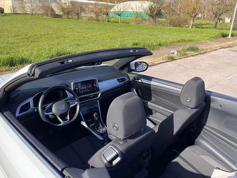 Usata VW T-Roc Cabriolet 110 CV (80 kW) 2022 Bianco Cabrio