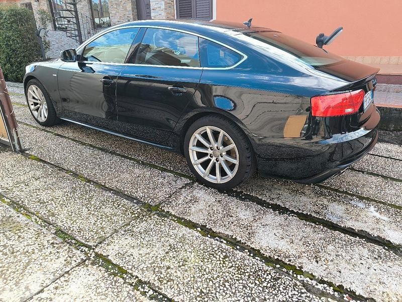 Usata Audi A5 S-Line 163 CV (119 kW) 2014 Nero Coupé