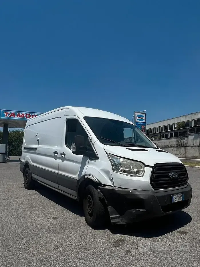 Usata Ford Transit 131 CV (96 kW) 2016 Bianco Furgone