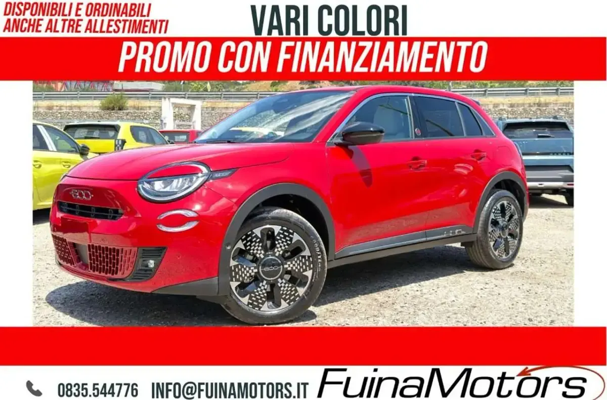 Nuova Fiat 600 La Prima 110 CV (80 kW) 2026 Nero SUV