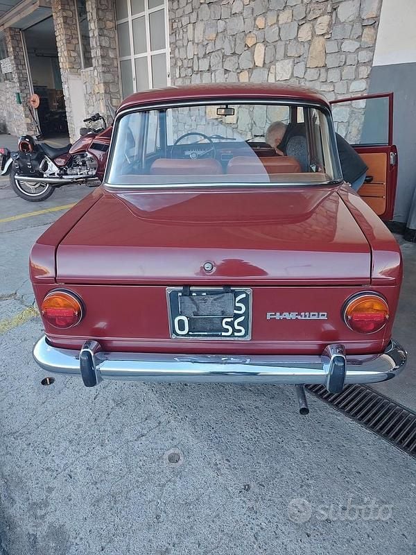 Occasion Fiat 1100R 1960 Rouge Berline
