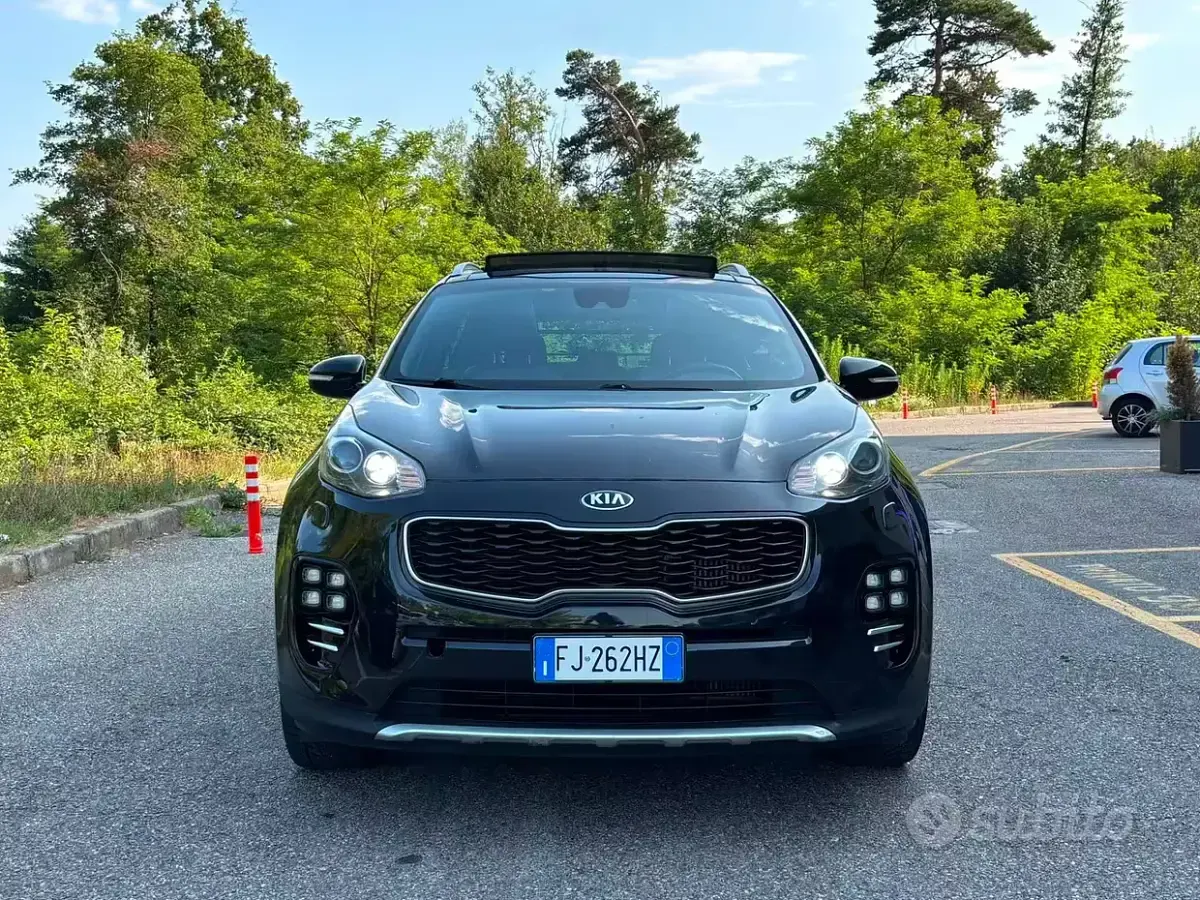 Usata Kia Sportage GT-Line 185 CV (136 kW) 2017 Nero SUV