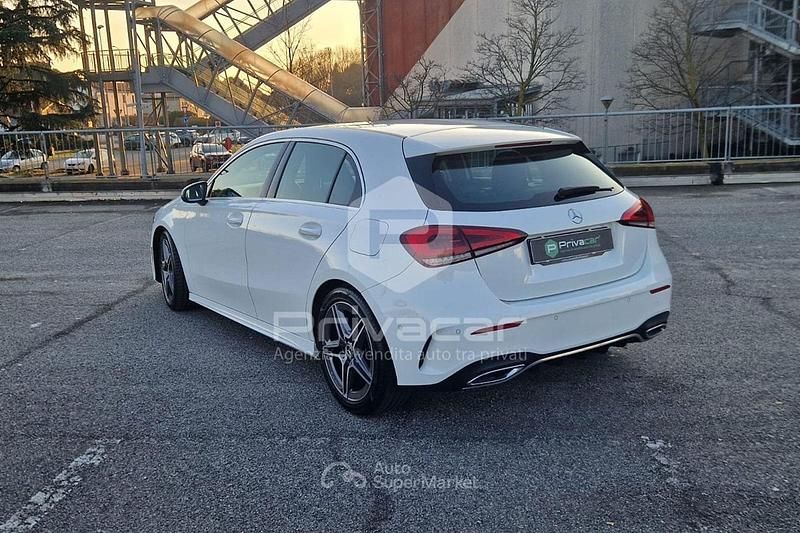 Usata Mercedes A180 Premium 136 CV (100 kW) 2020 Bianco Berlina