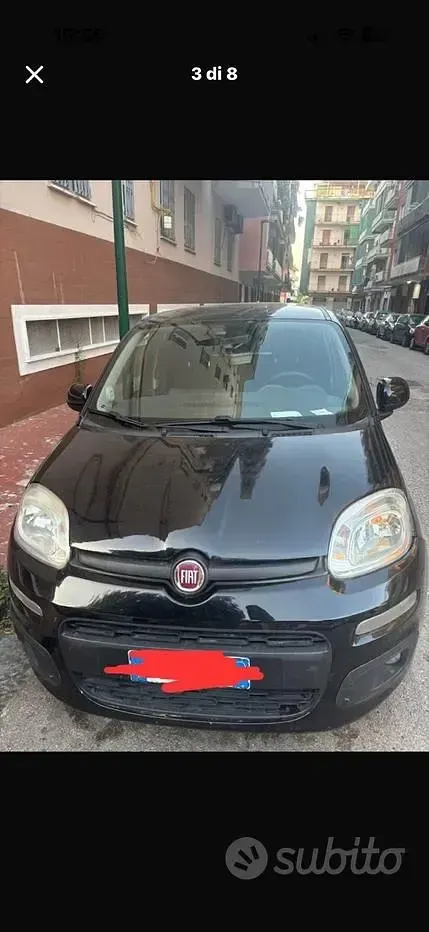Usata Fiat Panda 69 CV (50 kW) 2013 Nero Utilitaria