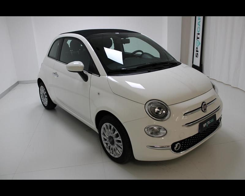 Bianco Usata 2024 Fiat 500C Dolcevita Cabrio | 17.500 € (Cara) - Immagine 1/4