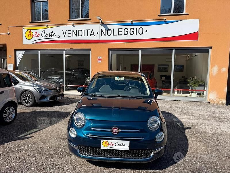 Usata Fiat 500 Lounge 69 CV (50 kW) 2017 Blu Berlina