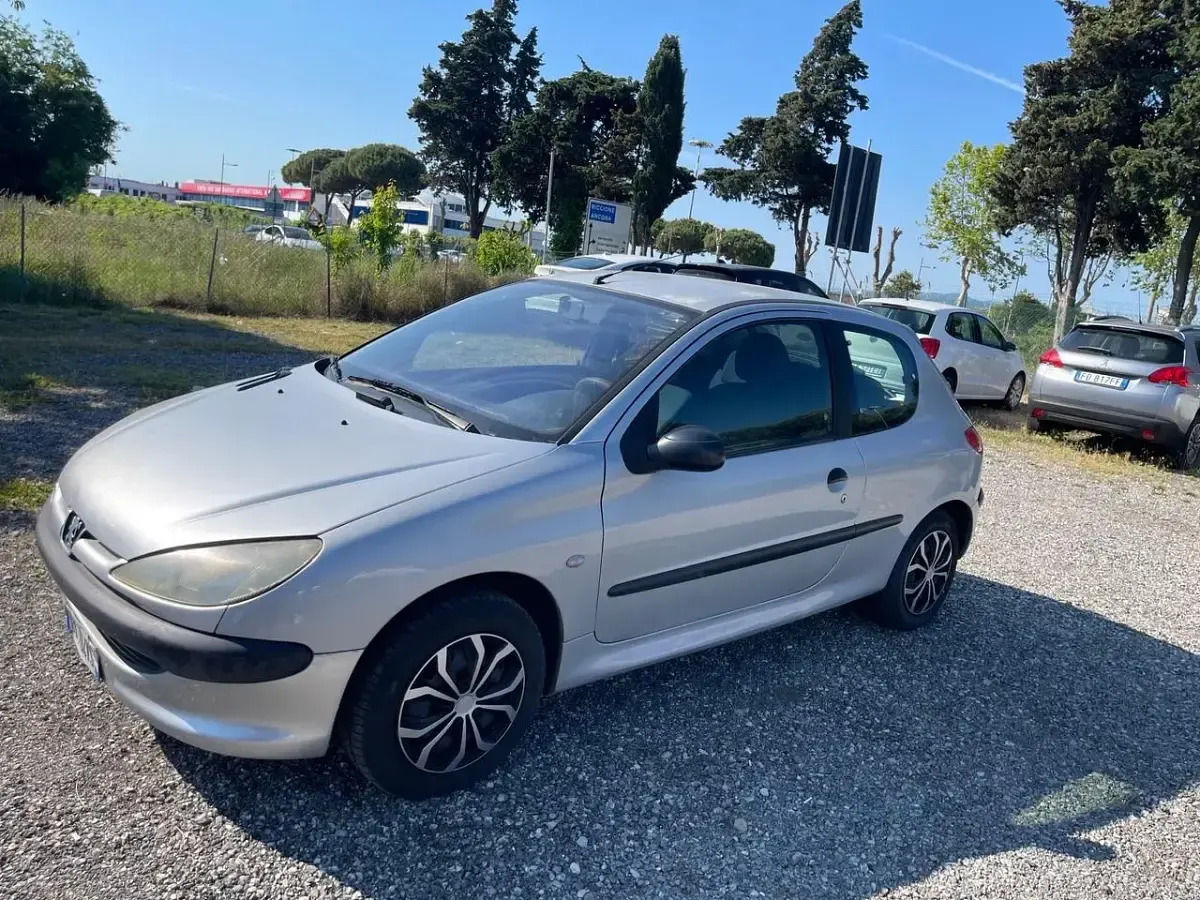 Usata Peugeot 206 75 CV (55 kW) 2003 Argento Berlina