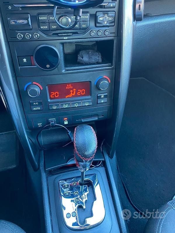 Usata Peugeot 207 CC 120 CV (88 kW) 2011 Nero Cabrio