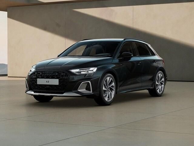 Nero mythos metallizzato Nuova 2025 Audi A3 Business Tre volumi | 39.400 € (Buon prezzo) - Immagine 1/4