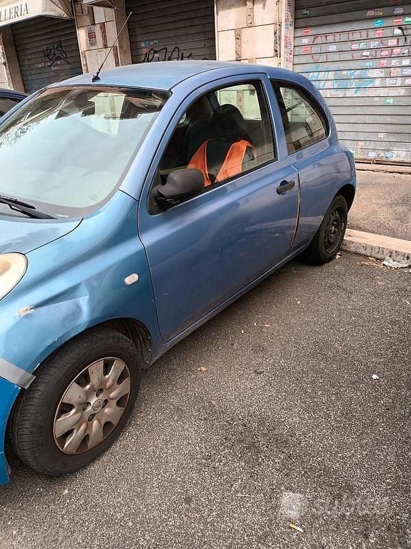 Usata Nissan Micra 2003 Blu Utilitaria