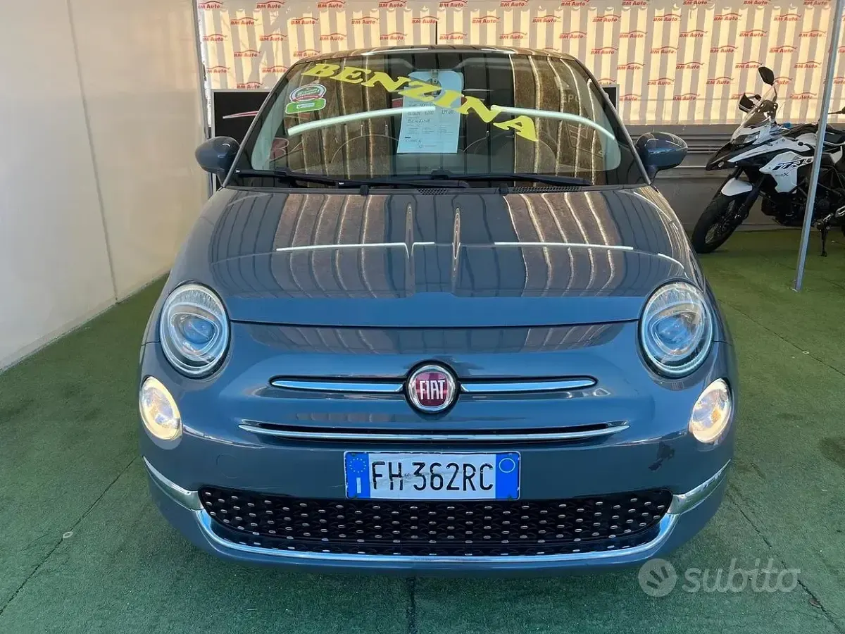 Usata Fiat 500 Lounge 70 CV (51 kW) 2017 Grigio Berlina