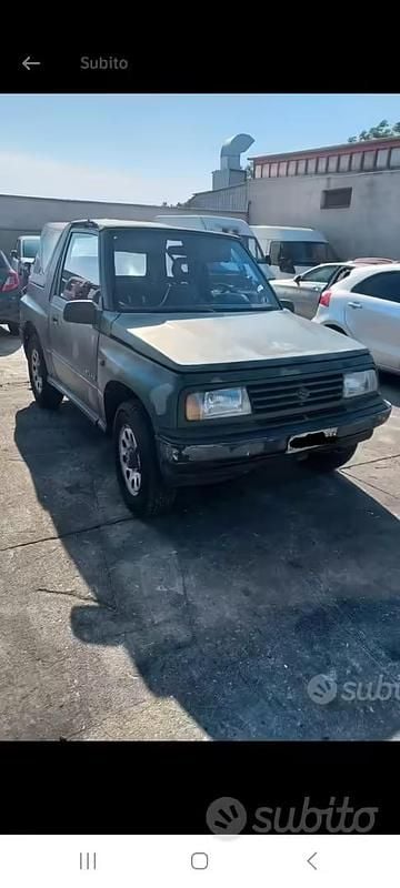 Usata Suzuki Vitara 1990 Grigio Monovolume