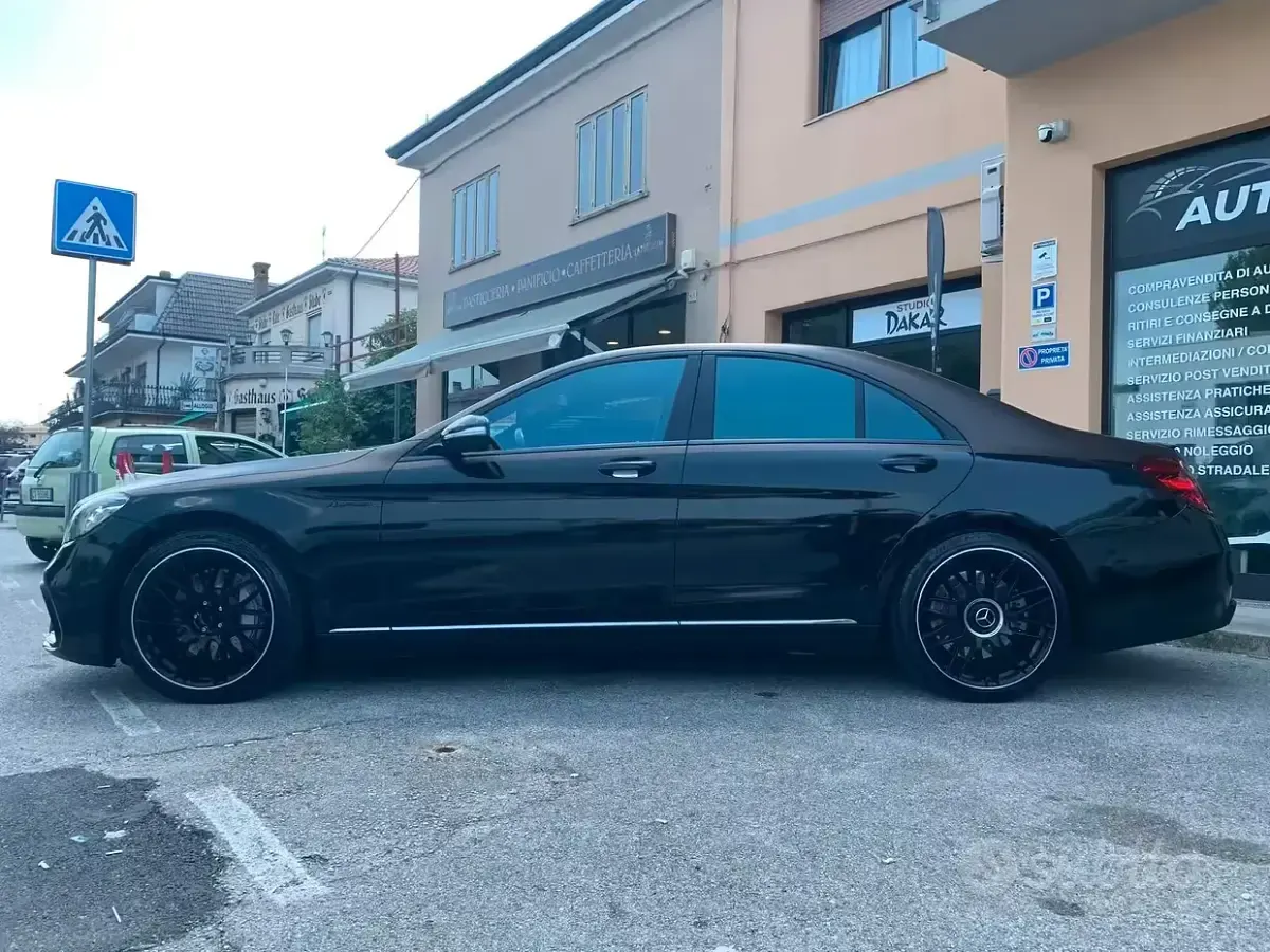 Usata Mercedes S500 Premium 455 CV (334 kW) 2014 Nero Berlina