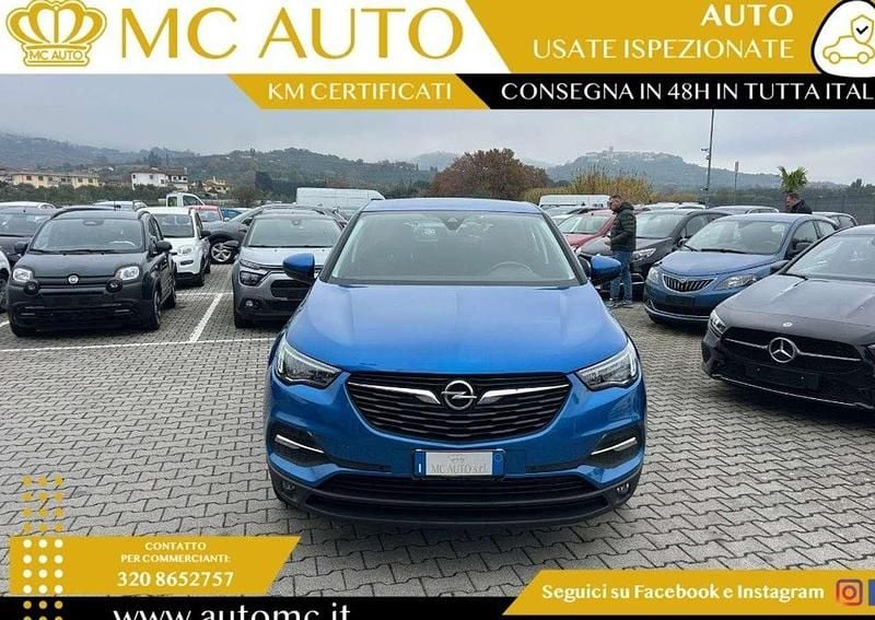 Usata Opel Grandland X Ultimate 131 CV (96 kW) 2019 Blu SUV