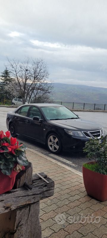 Usata Saab 9-3 131 CV (96 kW) 2007 Nero Berlina