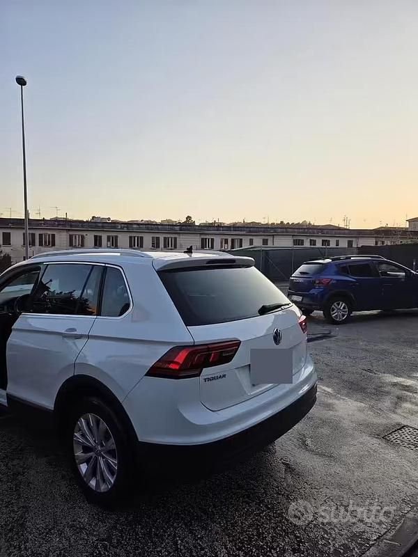 Usata VW Tiguan 150 CV (110 kW) 2016 Bianco SUV
