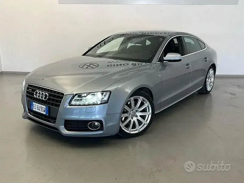 Usata Audi A5 Sportback Advanced 170 CV (125 kW) 2010 Grigio Utilitaria