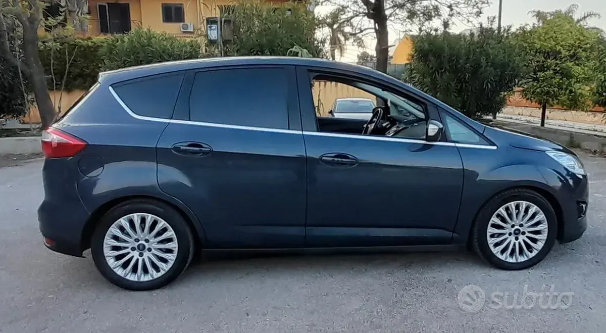 Brugt Ford C-MAX Titanium 115 HK (84 kW) 2012 Blå MPV