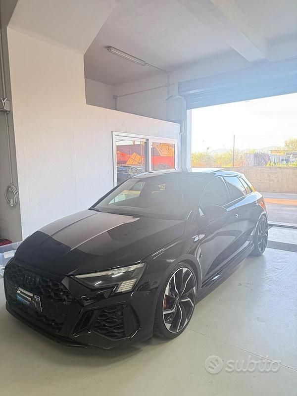 Usata Audi RS3 400 CV (294 kW) 2022 Nero Berlina