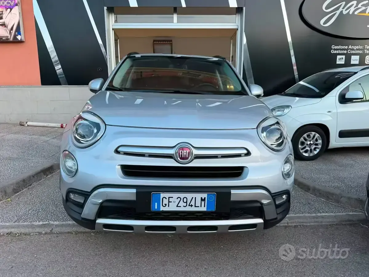 Usata Fiat 500X Cross 120 CV (88 kW) 2018 Grigio SUV
