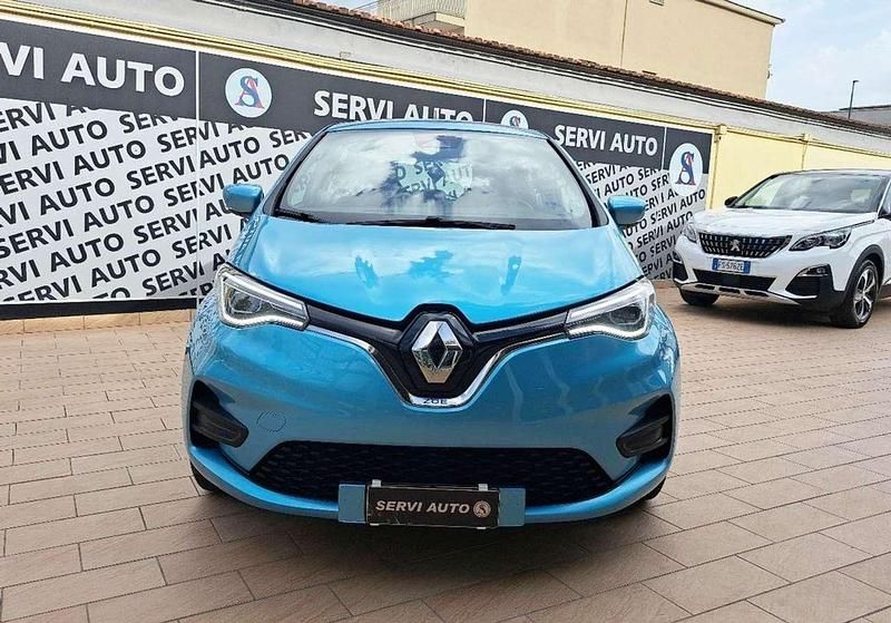 Usata Renault Zoe Intens 100 kW (136 CV) 2021 Blu Utilitaria