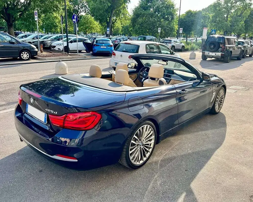 Usata BMW 425 Luxury Line 224 CV (164 kW) 2017 Blu/azzurro Coupé