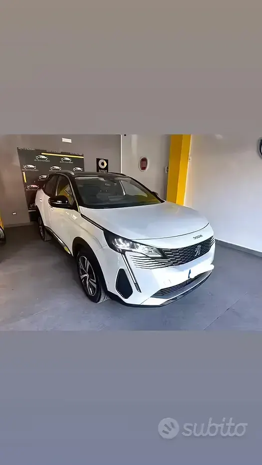 Usata Peugeot 3008 131 CV (96 kW) 2021 Bianco SUV