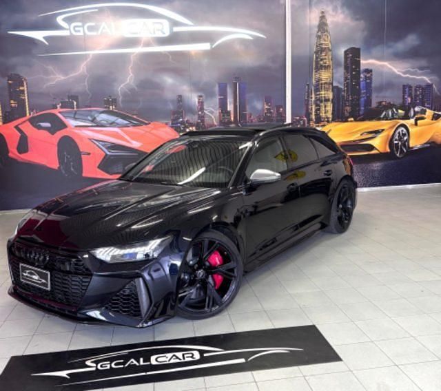 Usata Audi RS6 Ambiente 600 CV (441 kW) 2020 Blu Station wagon