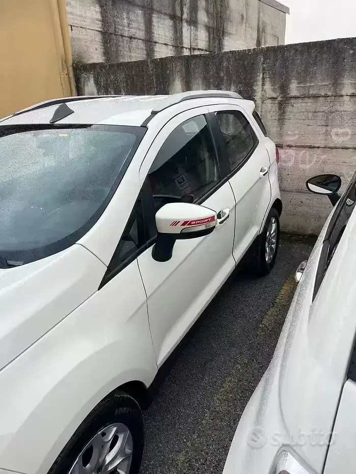 Usata Ford Ecosport 95 CV (69 kW) 2016 Bianco SUV