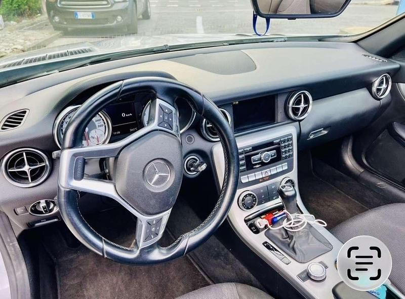 Usata Mercedes SLK250 Premium 204 CV (150 kW) 2013 Grigio Cabrio