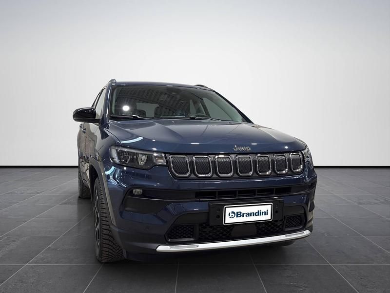 Begagnad Jeep Compass Limited 131 HK (96 kW) 2022 Blå SUV