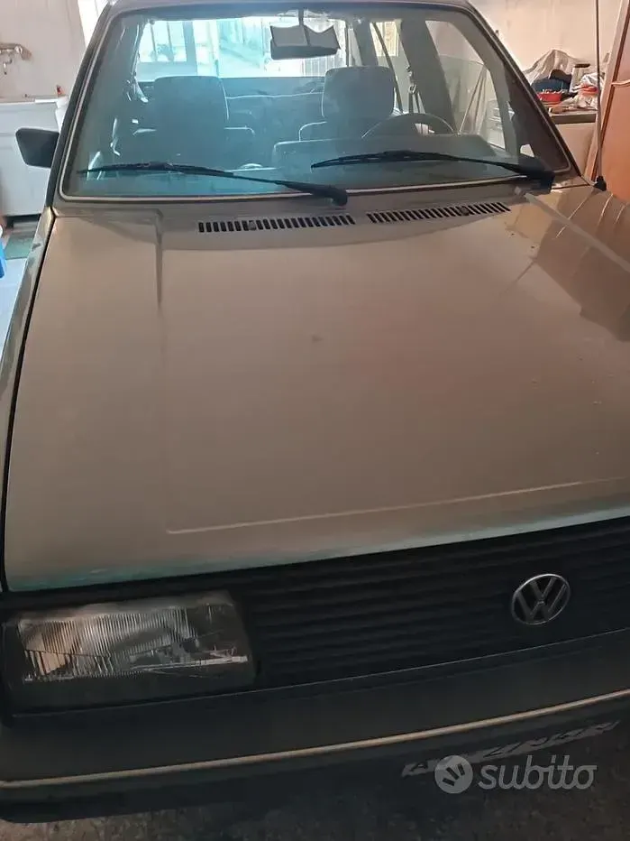 Usata VW Jetta 1987 Verde Berlina
