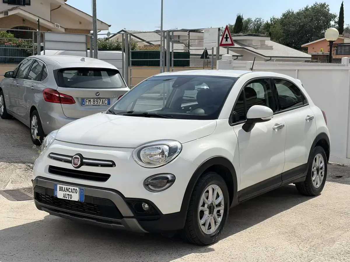 Usata Fiat 500X Cross 95 CV (69 kW) 2018 Bianco SUV