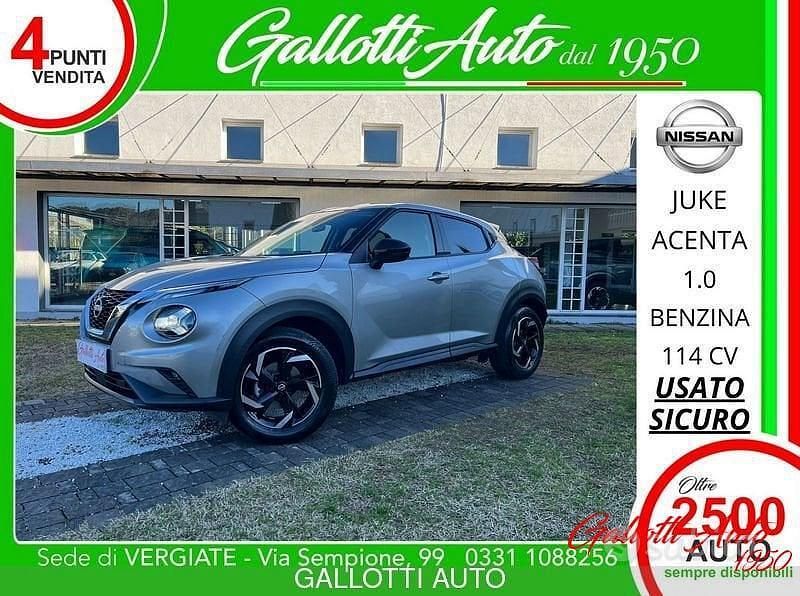 Usata Nissan Juke Acenta 114 CV (83 kW) 2023 Grigio SUV