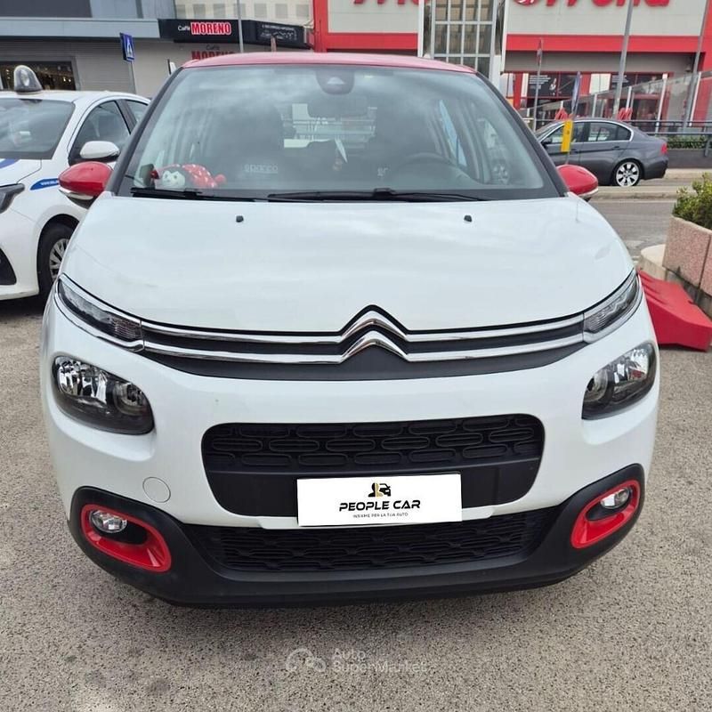 Bianco Usata 2019 Citroën C3 Tre volumi | 8999 € (Buon prezzo) - Immagine 1/4