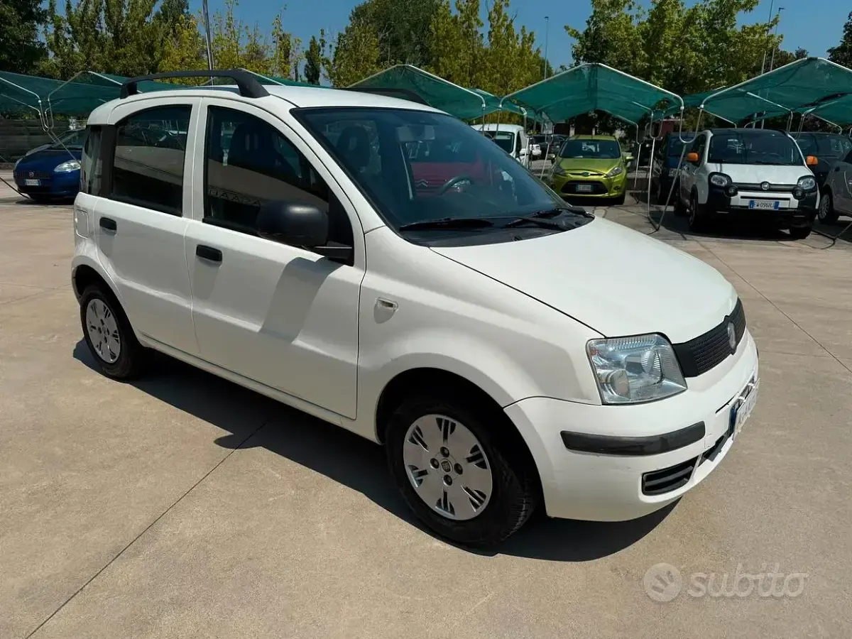 Usata Fiat Panda 54 CV (39 kW) 2010 Bianco Utilitaria