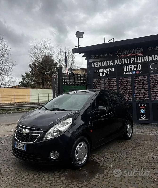 Usata Chevrolet Spark LS 68 CV (50 kW) 2012 Nero Utilitaria