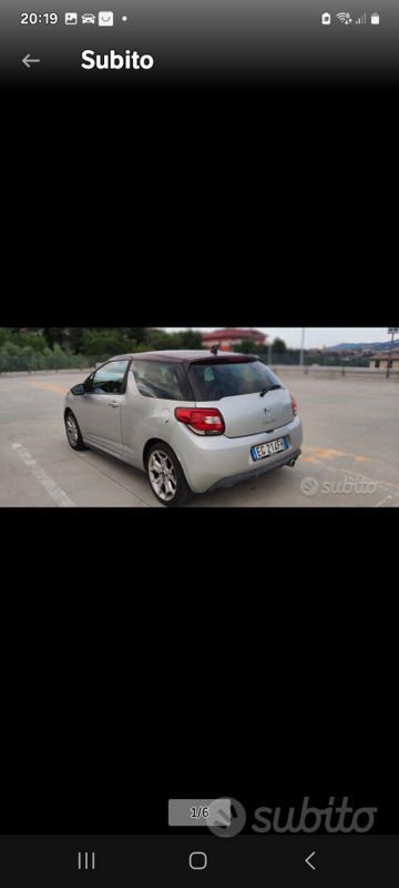 Usata Citroën DS3 2010 Grigio Utilitaria