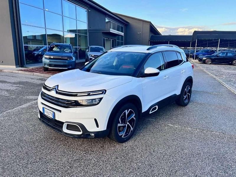 Bianco Usata 2019 Citroën C5 Aircross PureTech SUV | 15.900 € (Molto cara) - Immagine 1/4