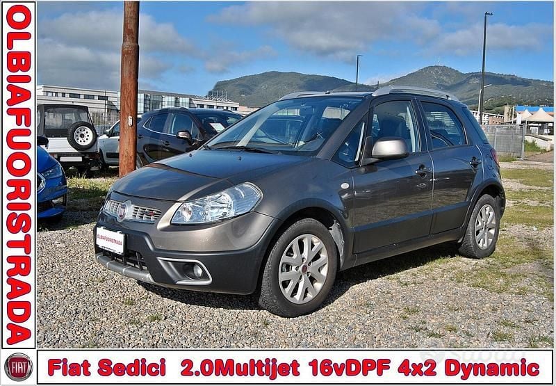 Usata Fiat Sedici Dynamic 134 CV (98 kW) 2010 Marrone SUV