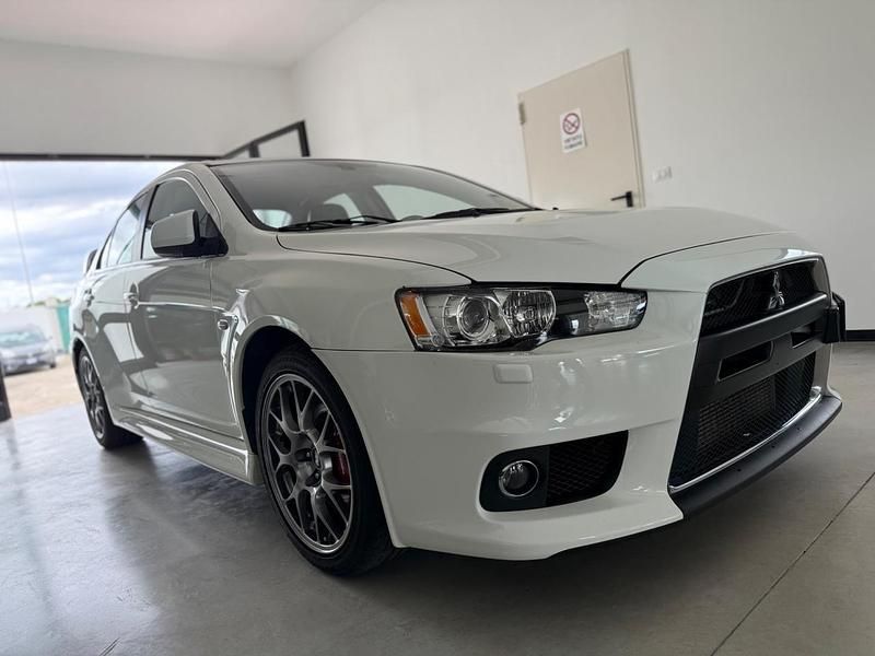 Usata Mitsubishi Lancer Evolution 295 CV (216 kW) 2014 Bianco Berlina